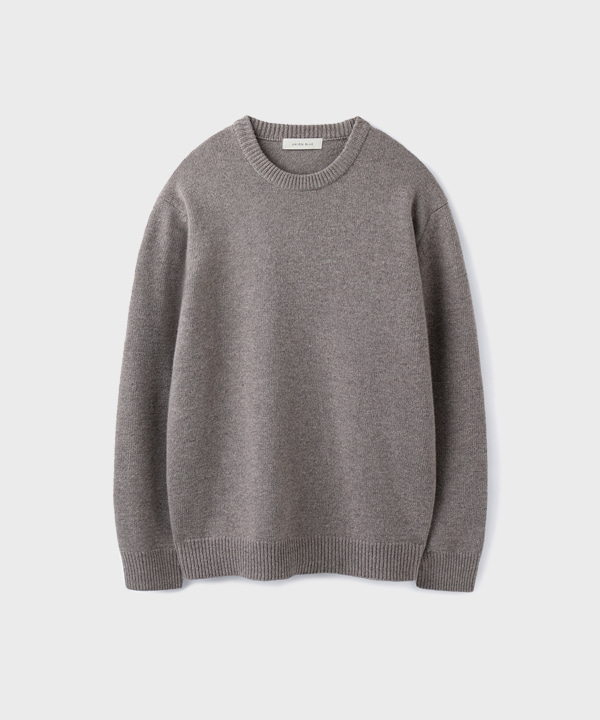 FRIDAY MERINO WOOL KNIT [WASHED BROWN]