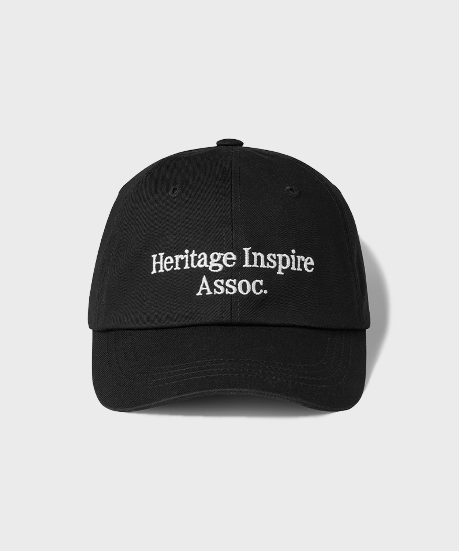 HERITAGE WASHED BALL CAP [BLACK]